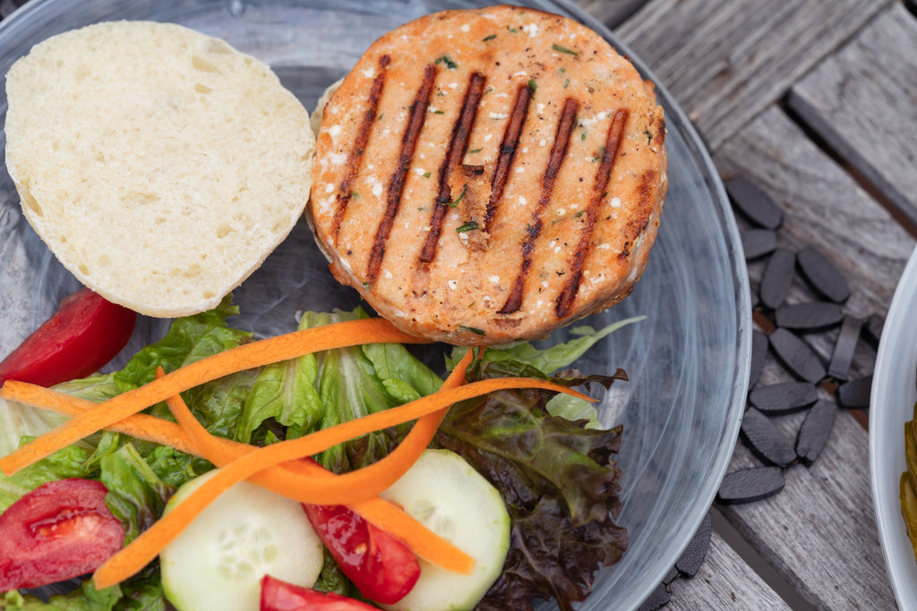 Sustainable King Salmon Burgers: Family Friendly Fish