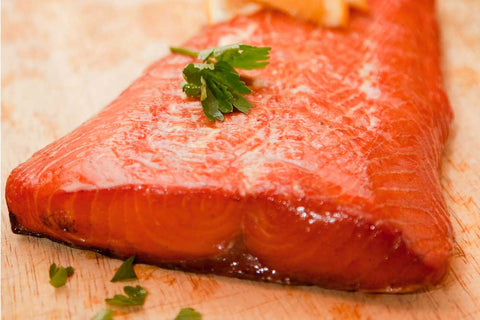 Smoked Freshwater King Salmon